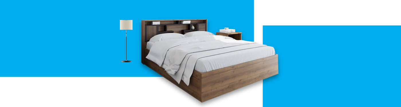 Nilkamal deals bedroom set