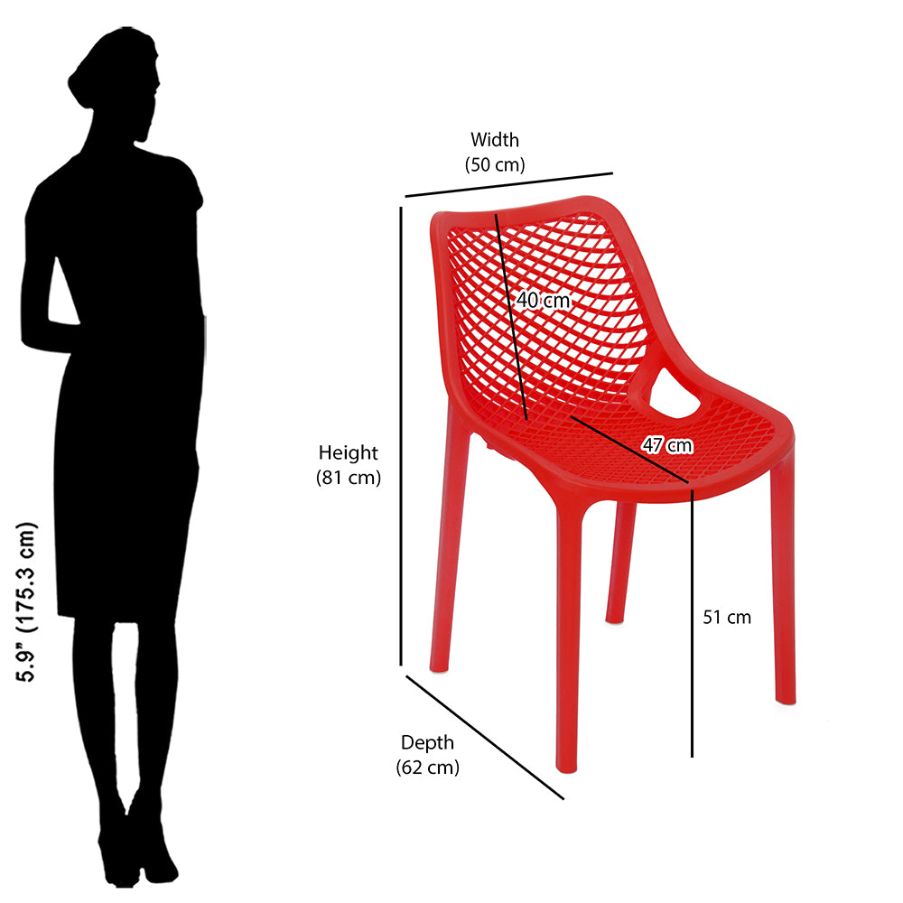 Nilkamal Vento Plastic Chair Nilkamal Furniture