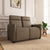 Nilkamal Carlton 2 Seater Sofa (Light Brown)