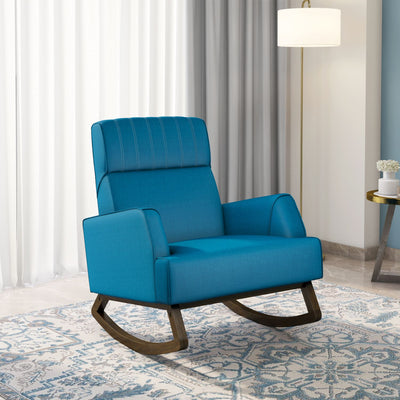 Nilkamal Ezio Rocking Arm Chair Teal Nilkamal Furniture