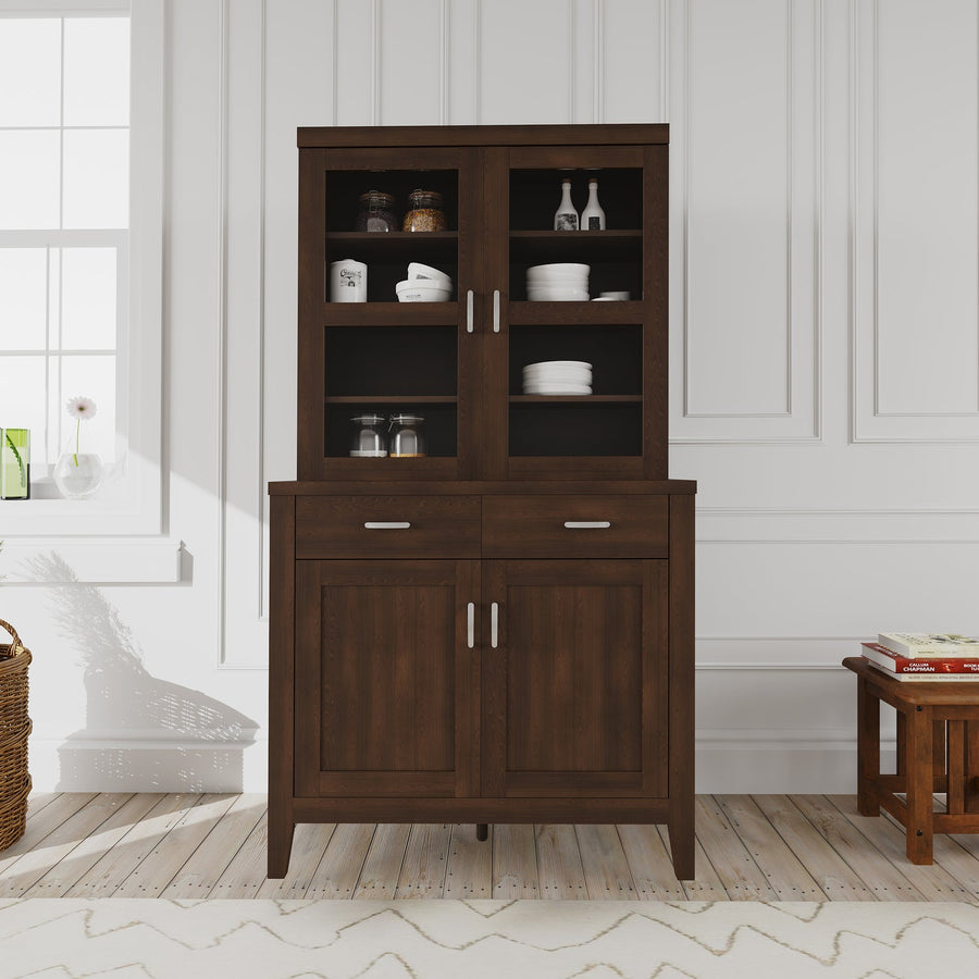 Nilkamal Ben Hutch Storage Cabinet (Brown)