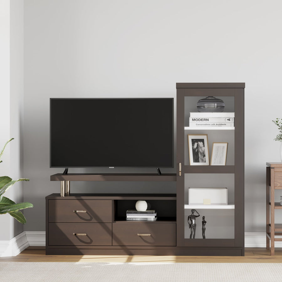 Nilkamal Felix Wall Unit (Coffee)