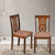 Nilkamal Sutlej Dining Chair Set of 2 (Antique Cherry)