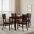 Nilkamal Fern 4 Seater Dining Kit (Erin Brown)