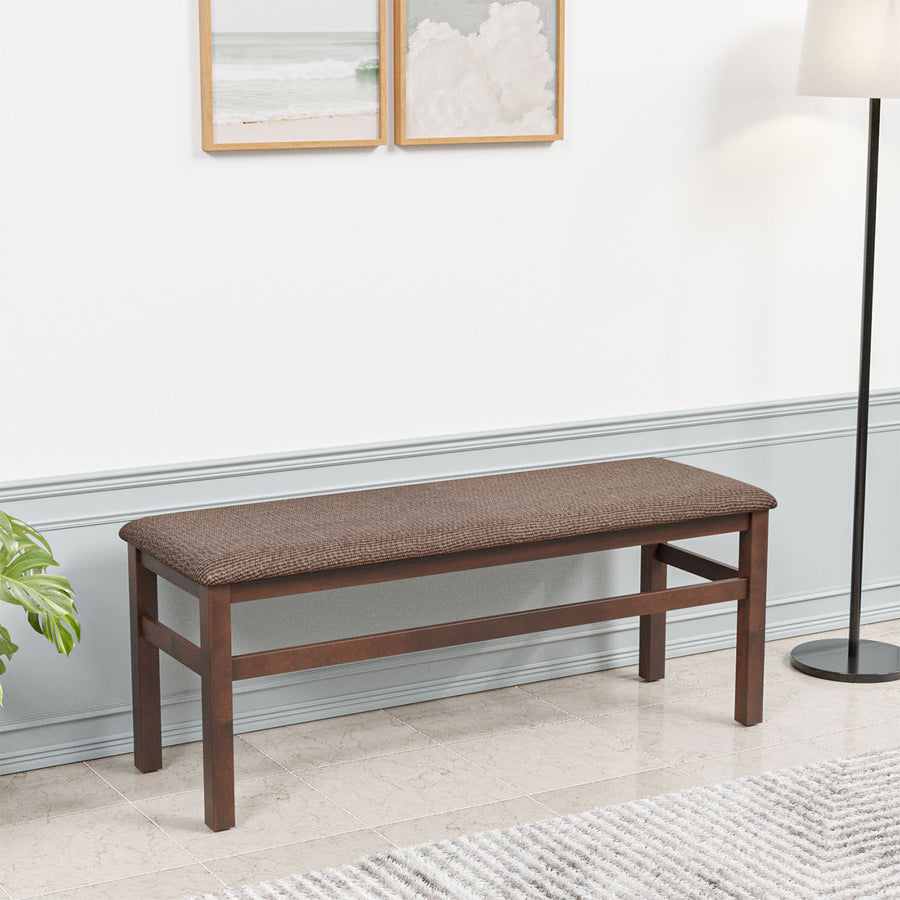 Nilkamal Gem Dining Bench (Cappuccino)