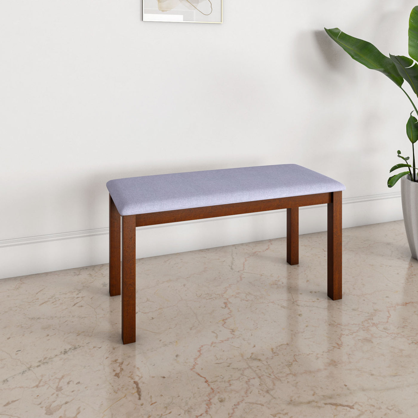 Nilkamal Kylo Dining Bench (Rio Brown)