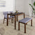 Nilkamal Kylo 1+2+ Bench Dining Set (Rio Brown)