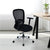 Nilkamal Alba Mid Back Mesh Office Chair With Chrome Star Base (Black)