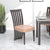 Nilkamal Lerro Dining Chair (Dark Walnut)