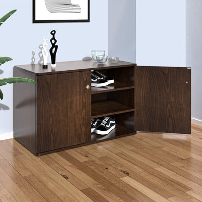 Nilkamal Claymont Engineered Wood Shoe Cabinet - Nilkamal Furniture