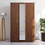 Massif 3 Door Wardrobe With Mirror (Urban Walnut)