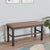 Nilkamal Peak Dining Bench (Cappuccino)