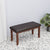 Nilkamal Rover 4 Seater Dining Bench (Walnut Brown)