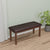 Nilkamal Rover 6 Seater Dining Bench (Walnut Brown)