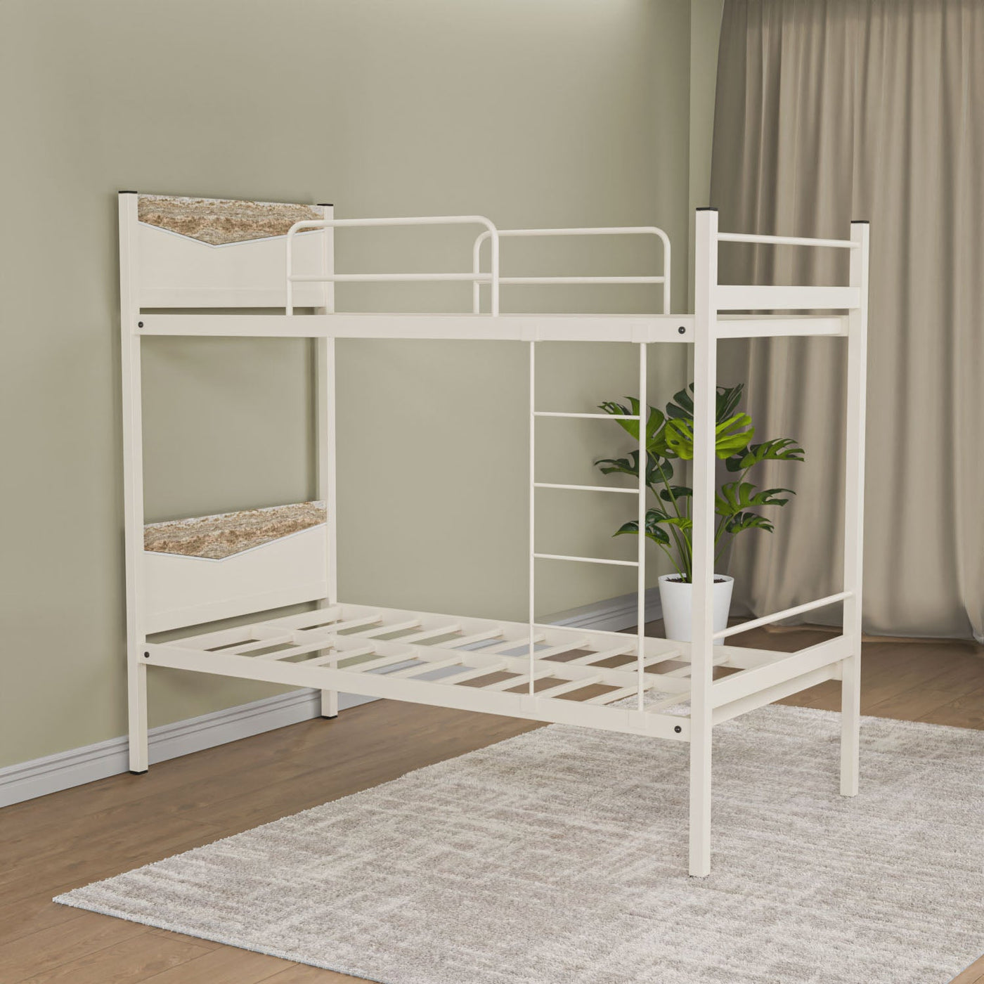 Nilkamal Urbenia Bunk Bed (White)