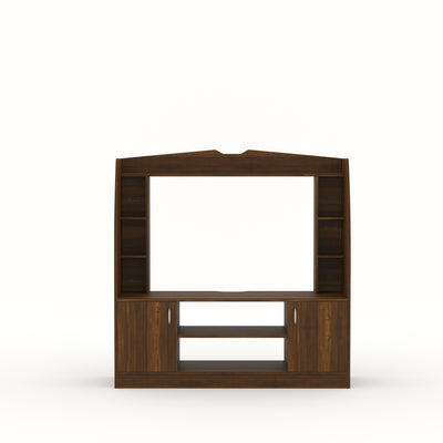 Nilkamal Beaumont Wall Unit Classic Walnut Nilkamal Furniture