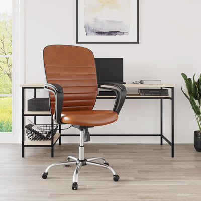 Nilkamal Aries Mid Back Office Chair Brown Nilkamal Furniture