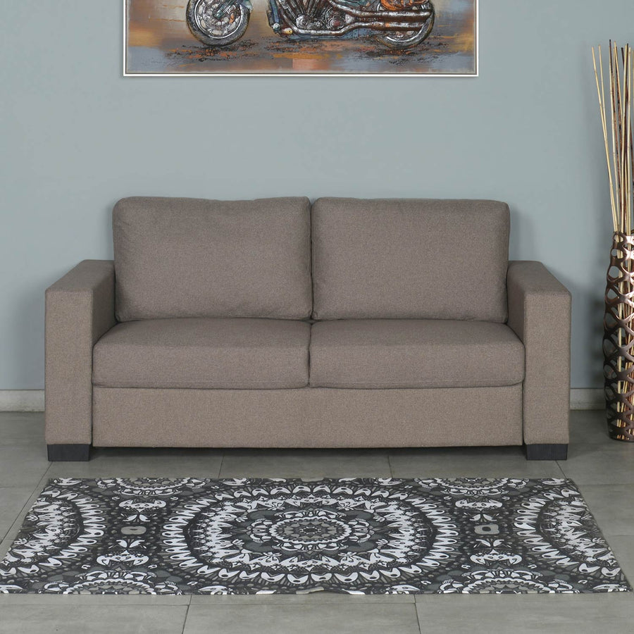 Nilkamal Array 3 Seater Ron Arm Sofa (Light Brown)