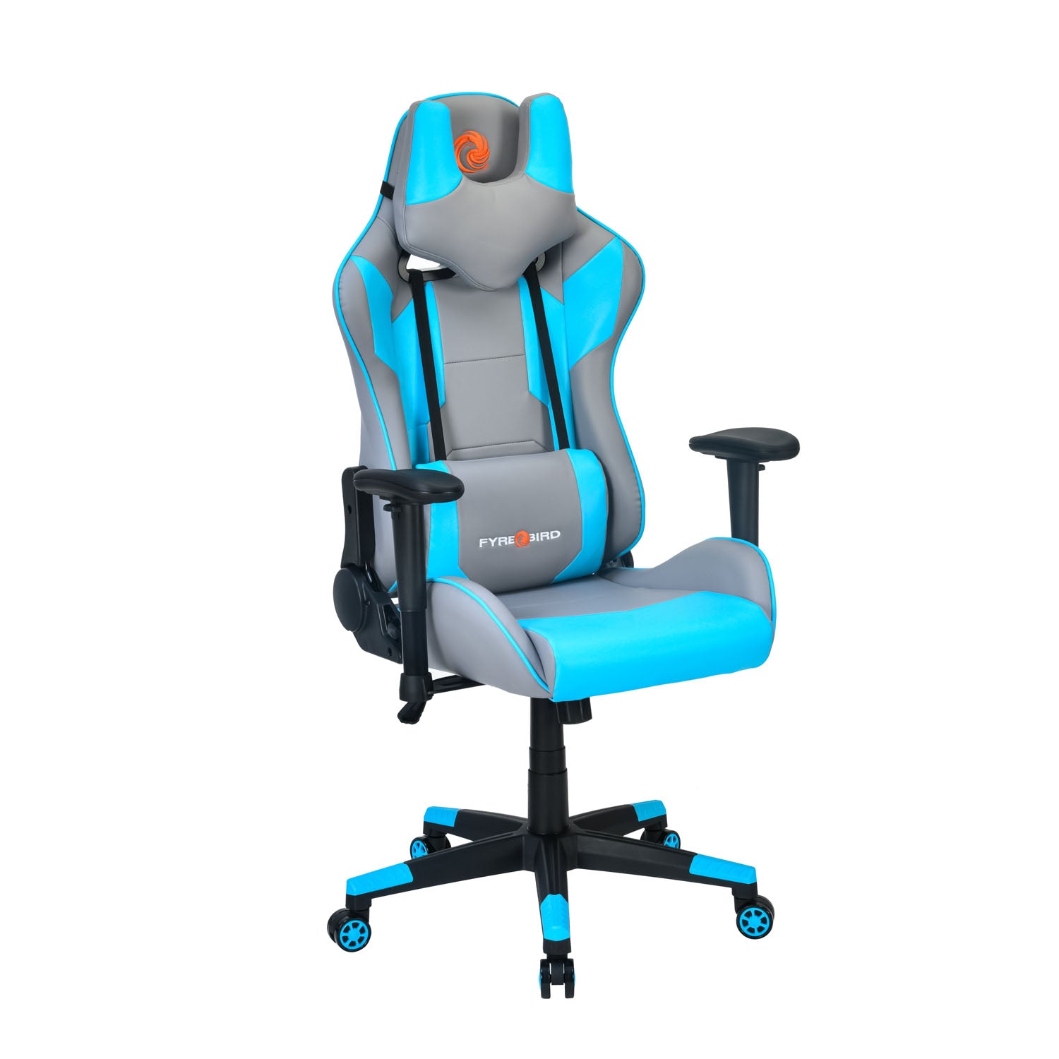 Light blue gaming outlet chair