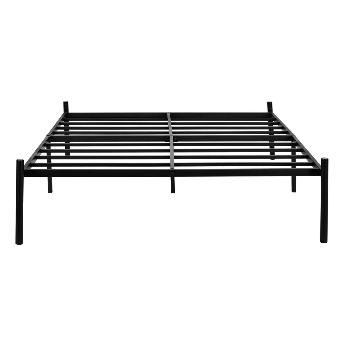 Nilkamal Brawny Metal King Bed (Black) - Nilkamal Furniture