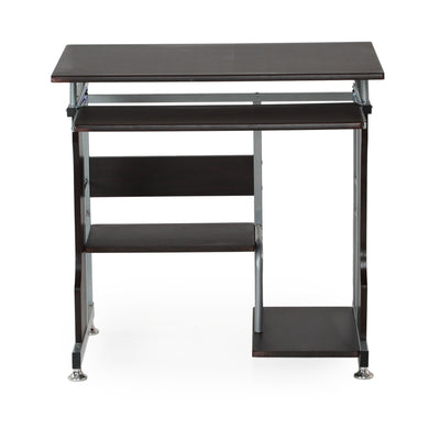 Nilkamal Leo Computer Table (Black / Beach) - Nilkamal Furniture