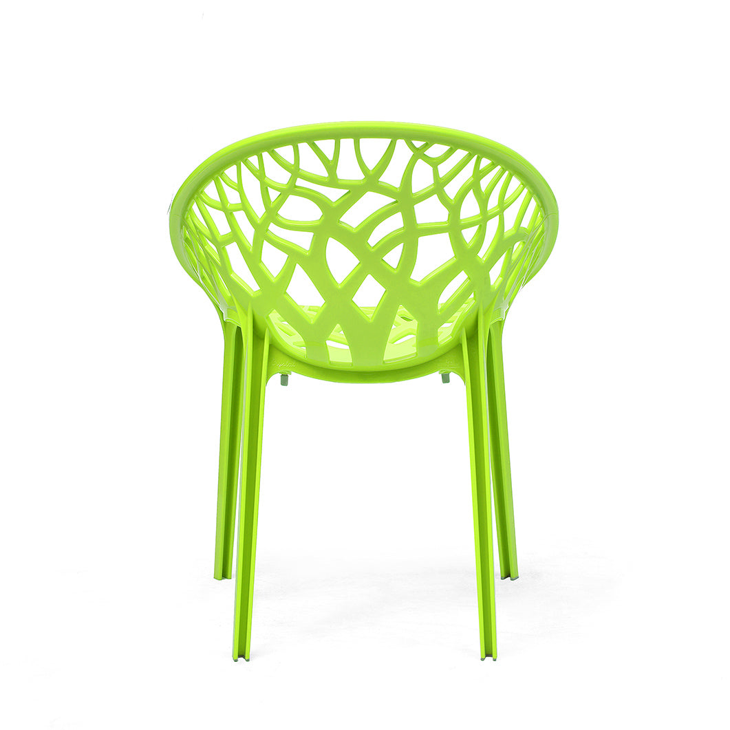 Crystal plastic deals chair