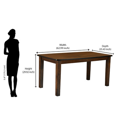 6 seater dining table measurements sale