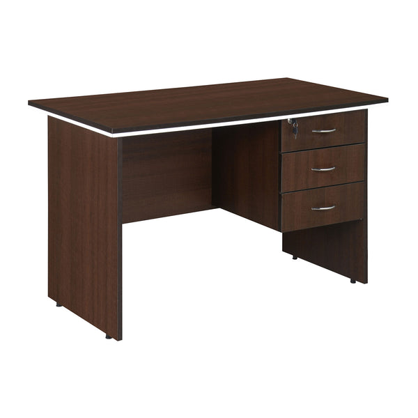 Nilkamal Endura Office Table (Brown) - Nilkamal Furniture