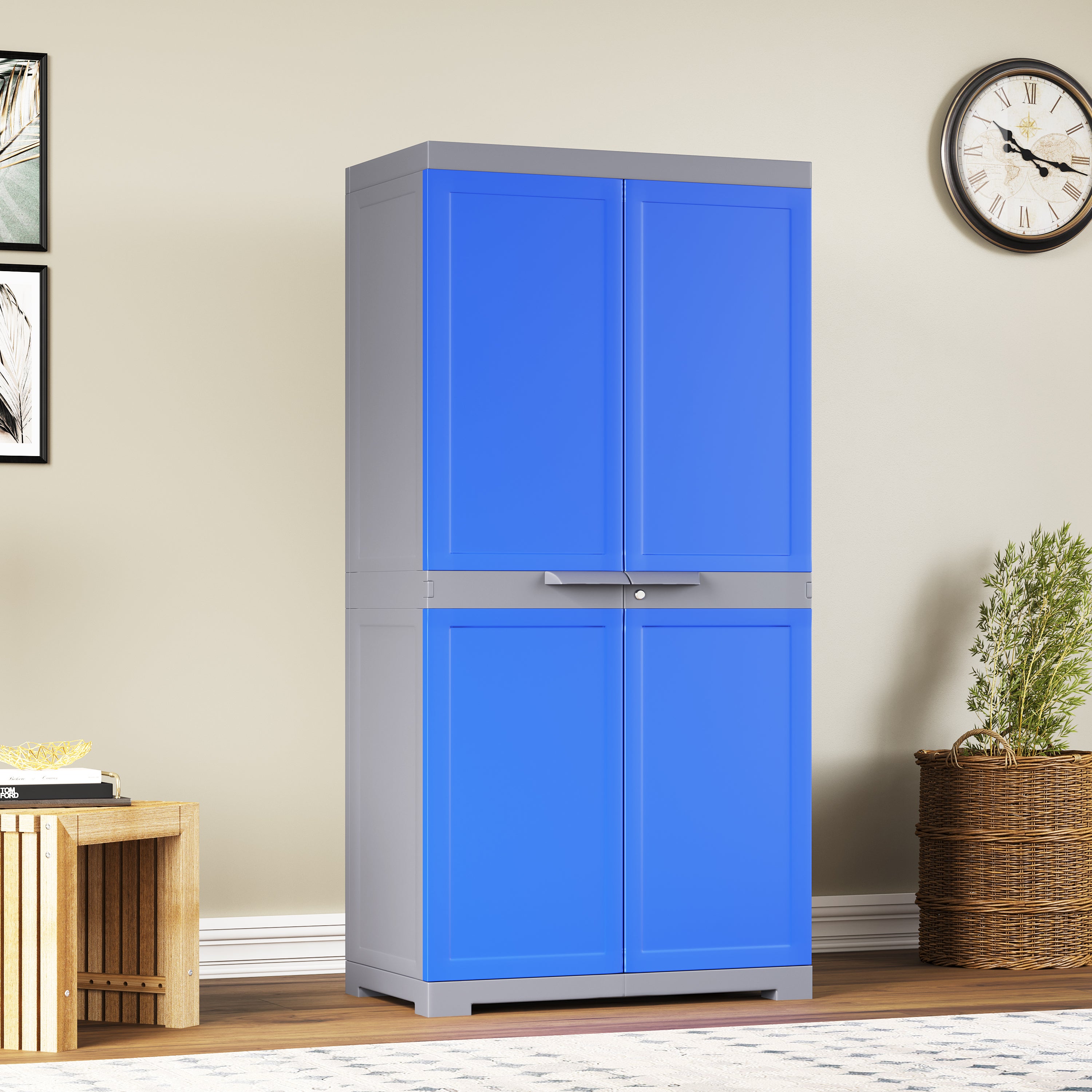 Buy Nilkamal Freedom Mini Medium FMM Plastic Storage Cabinet