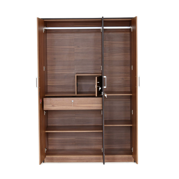 NILKAMAL FLFMDR2BWBNBSTWBN Contemporary Plastic Cupboard (Weather Brown,  Biscuit) in Ernakulam at best price by Alluro Interior Concepts - Justdial