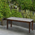 Nilkamal Bella 4 Seater Dining Bench (Antique Cherry)