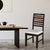 Nilkamal Rainbow Dining Chair (Teak Black)