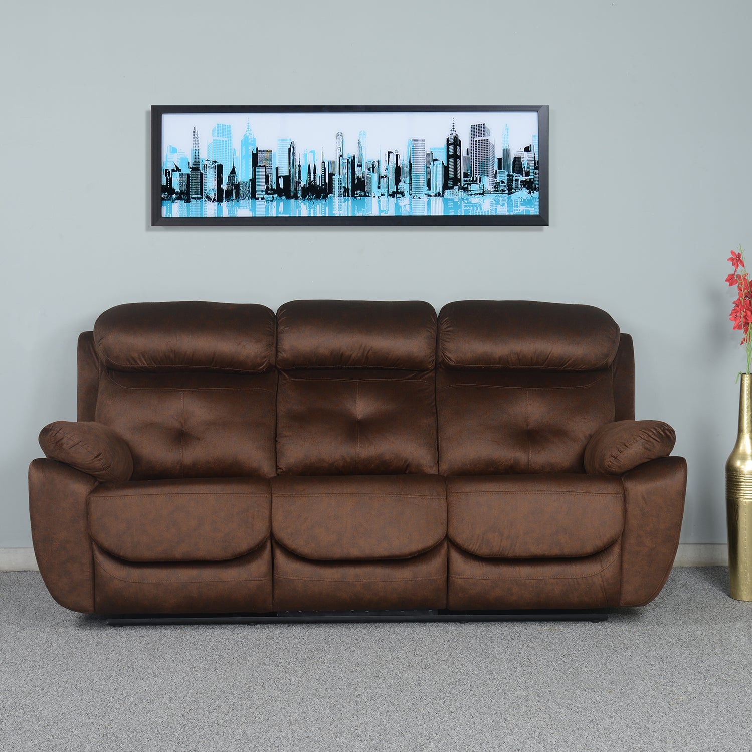 Nilkamal recliner 3 discount seater