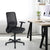 Nilkamal Glory Mid Back Chair (Black)