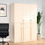 Nilkamal Mirage Engineered Wood 3 Door Wardrobe (Ivory)