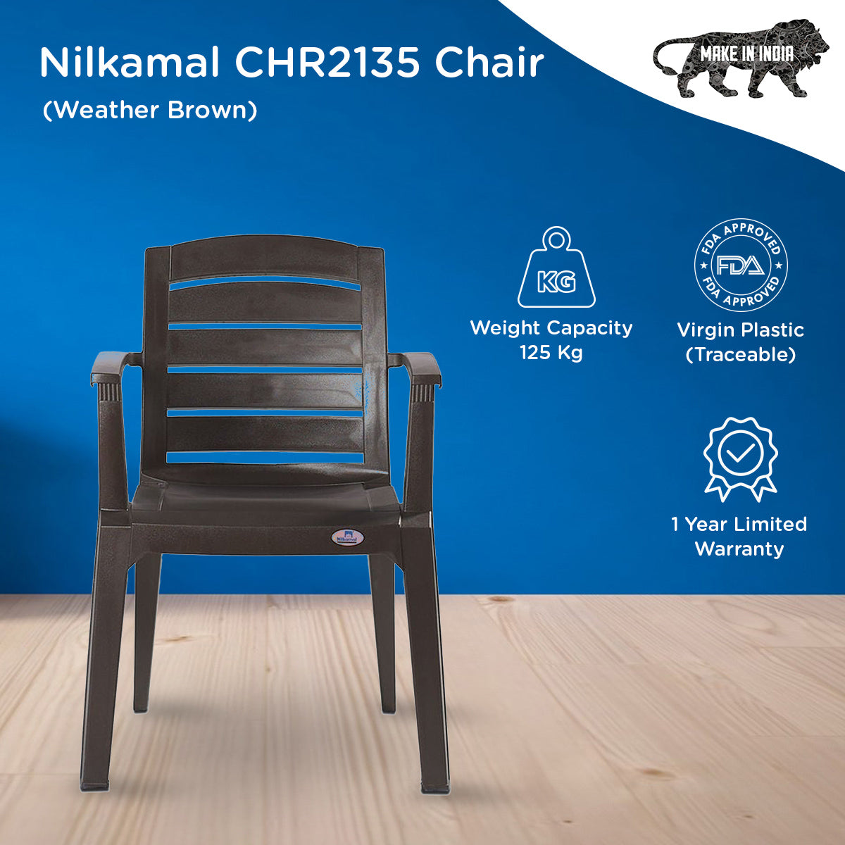 Nilkamal chair best sale 2135 price