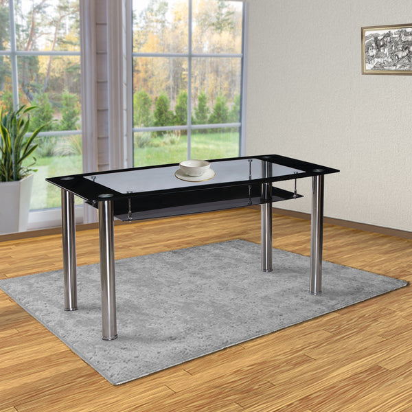 Buy Nilkamal Jasmine 6 Seater Dining Table Black Nilkamal