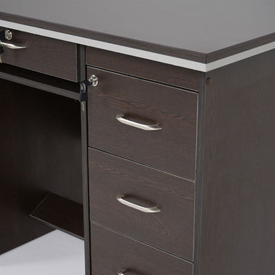 Nilkamal Recardo Office Table (New Wenge)