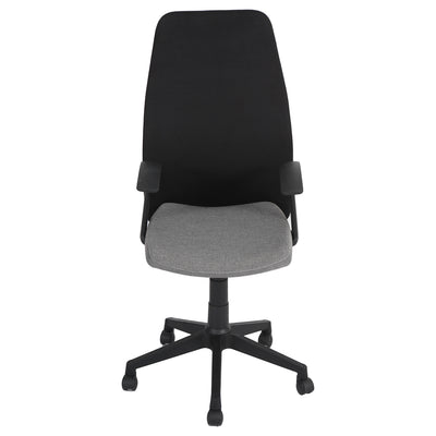 Fabric office chair with arms hot sale