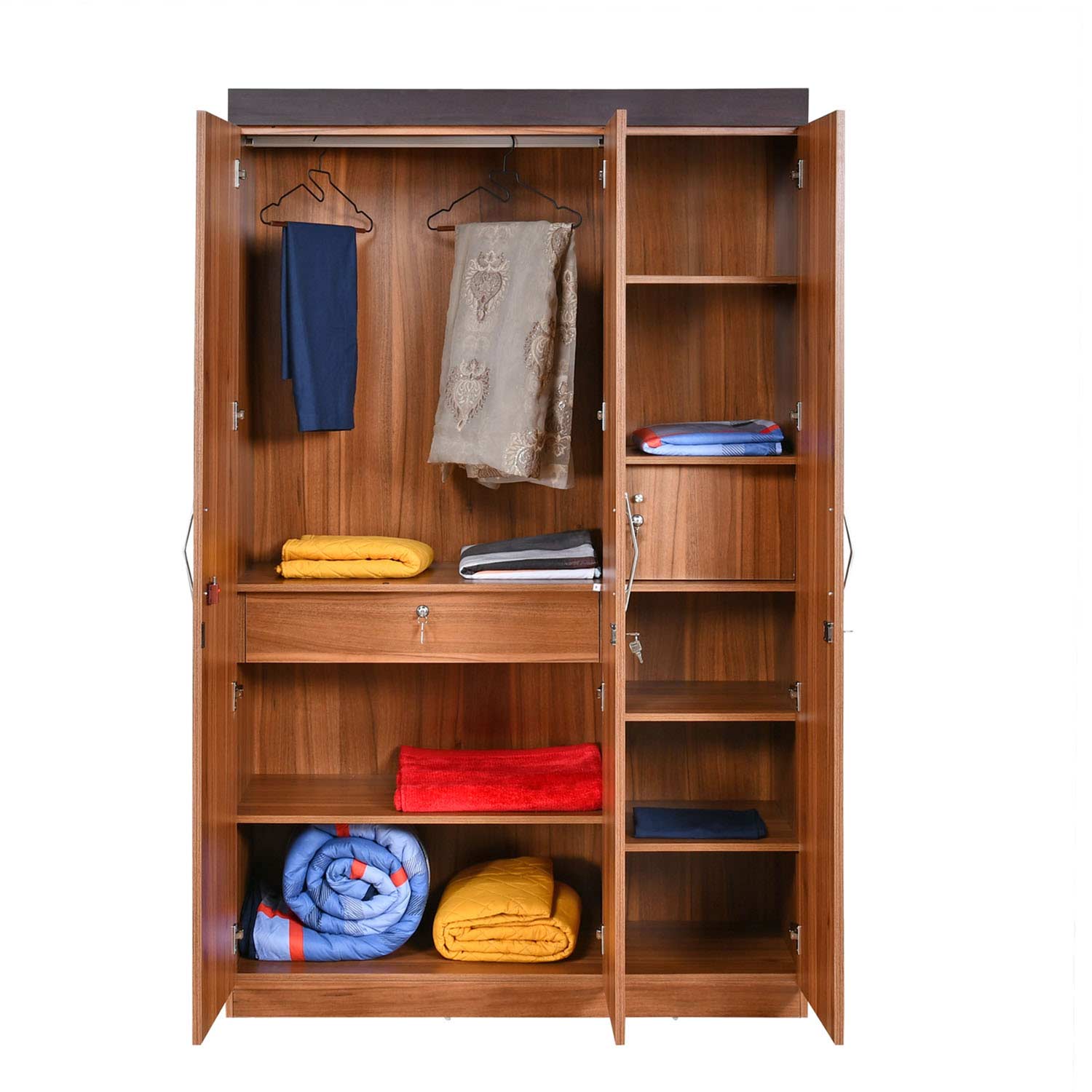 Nilkamal cedar 3 2024 door wardrobe