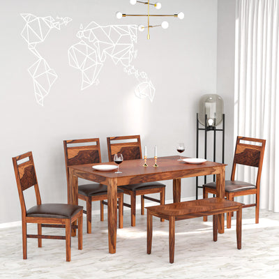 Nilkamal wooden dining discount table