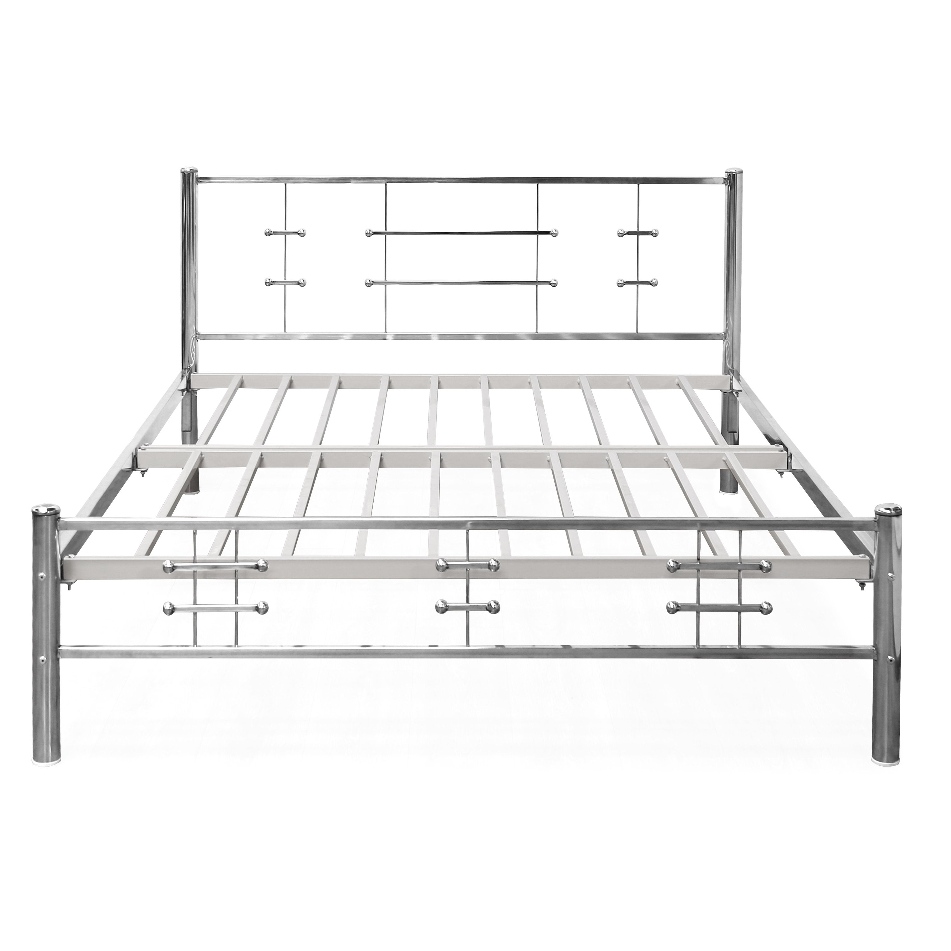 Double steel on sale bed price