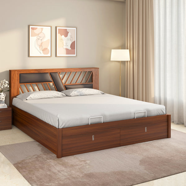 Buy Nilkamal ZION premier bed with full hydraulic storage at affordable ...