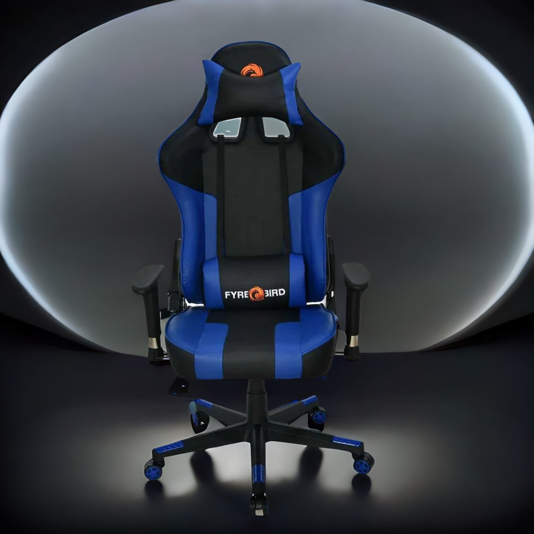 Baby blue 2024 gaming chair